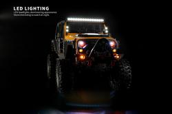 DF models DF-4S PRO Crawler žlutý 313mm 1:10, naviják, LED