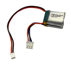 DF models LiPo Aku 7,4 V / 350mAh, vhodný například pro model 3162 DF models LiPo Aku 7,4 V / 350mAh, vhodný například pro model 3162