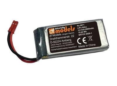 DF models LiPo 3,8V 2800mAH 10,64Wh pro 9670 baterie