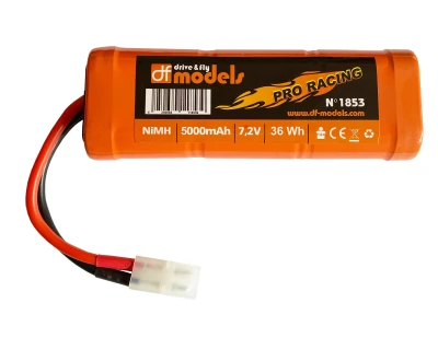 DF models Pro Racing oranžový 7,2V/5000mAh TAM Plug NiMH akumulátor