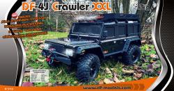 DF models RC auto DF-4J Crawler 2023 Edition 1:10 XXL Černý + sleva 600,- na příslušenství