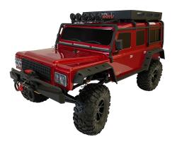 DF models RC auto DF-4J Crawler 2023 Edition 1:10 XXL červený + zľava 600,- na príslušenstvo