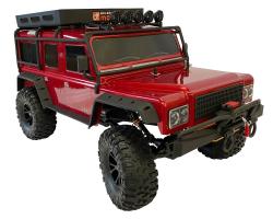 DF models RC auto DF-4J Crawler 2023 Edition 1:10 XXL červený + sleva 600,- na příslušenství