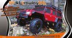 DF models RC auto DF-4J Crawler 2023 Edition 1:10 XXL červený + sleva 600,- na příslušenství
