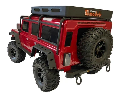 DF models RC auto DF-4J Crawler 2023 Edition 1:10 XXL červený + sleva 600,- na příslušenství