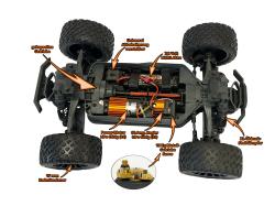 DF models RC auto Z-10 Competition Truck brushed RTR 1:10 XL + sleva 500,- na příslušenství