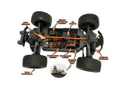 DF models RC auto Z-10 Competition Truggy BL brushless RTR 1:10 XL + sleva 1000,- na příslušenství