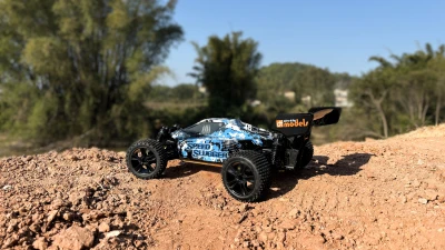 DF models RC buggy SpeedSlugger 1:10 RTR ALU podvozek, omezení výkonu pro děti