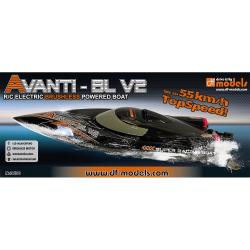 DF models RC loď AVANTI BL V2 RTR + sleva 500,- na příslušenství