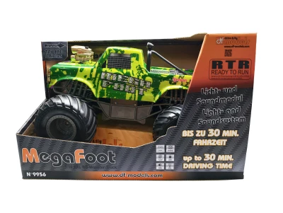 DF models RC Mega Foot Truck Off-Roader 1:10 RTR, LED, Zvuk