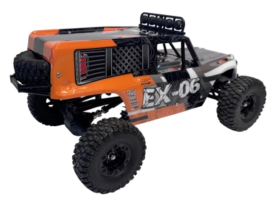 DF models RC písečná buggy EX-06 4WD 1:12 RTR, LED, tuningové díly, nastavitelná rychlost
