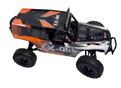DF models RC písečná buggy EX-06 4WD 1:12 RTR, LED, tuningové díly, nastavitelná rychlost