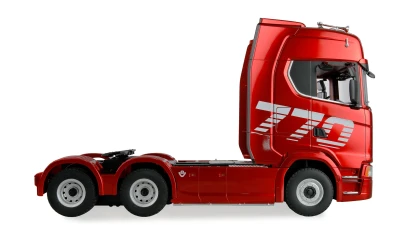 DF models RC tahač Scania 770 6x4 1:18 RTR červený
