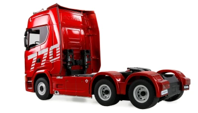 DF models RC tahač Scania 770 6x4 1:18 RTR červený