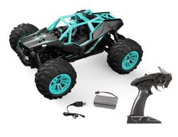 DF Fun-Racer 4WD, 1:14, 2,4 GHz, rychlost 35 km/h, RTR, tyrkysový
