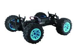 DF Fun-Racer 4WD, 1:14, 2,4 GHz, rychlost 35 km/h, RTR, tyrkysový