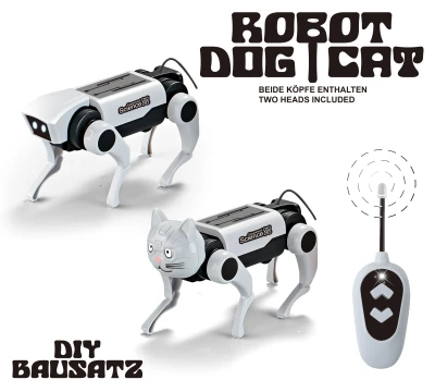 DF models Robotický pes či kočka DIY stavebnice na dálkové ovládání od df-models 2 v 1