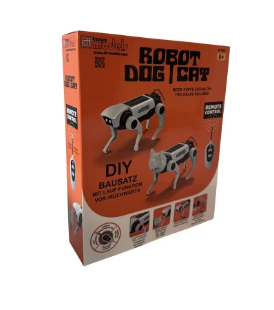 DF models Robotický pes či kočka DIY stavebnice na dálkové ovládání od df-models 2 v 1