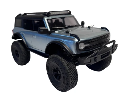 DF models Varant Crawler 4WD 1:18 RTR, portály, 2st. převodovka, LED, šedá metalíza