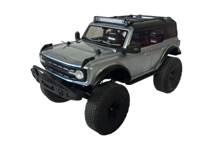 DF models Varant Crawler 4WD 1:18 RTR, portály, 2st. převodovka, LED, šedá metalíza