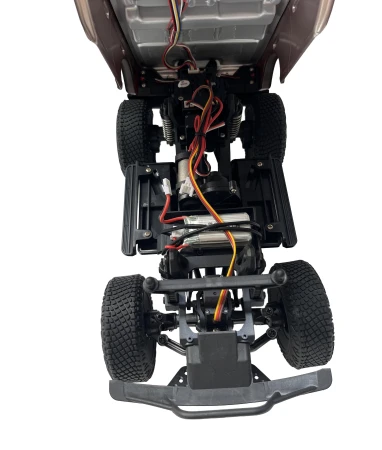 DF models Varant Crawler 4WD 1:18 RTR, portály, 2st. převodovka, LED, šedá metalíza