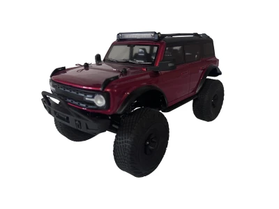 DF models Varant Crawler 4WD 1:18 RTR, portály, 2st. převodovka, LED, vínová metalíza