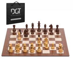 DGT Elektronické šachy Smart Board II. gen s dřevěnými figurami + brašna (AKČNÍ CENA)