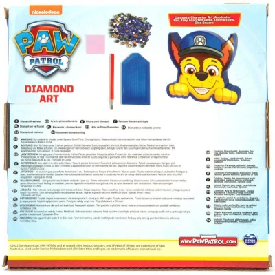 Diamantové malování mozaika Paw Patrol Chase kreativní sada