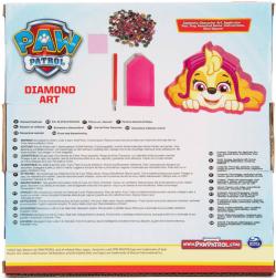 Diamantové maľovanie mozaika Paw Patrol Skye kreatívna sada
