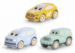 Dickie ABC Auto baby Cozy Friends zpětný chod s očima 3 druhy