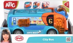 Dickie ABC Baby městský autobus 22cm s chrastítkem volný chod plast