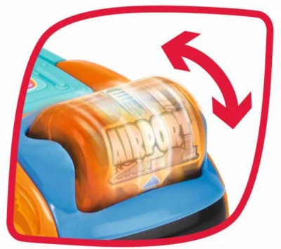 Dickie ABC Baby městský autobus 22cm s chrastítkem volný chod plast