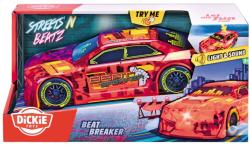 Dickie Auto akční Beat Breaker sportovní s efekty na baterie Světlo Zvuk
