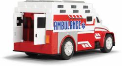 Dickie Auto bílá ambulance sanitka set s nosítky na baterie Světlo Zvuk