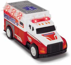 Dickie Auto bílá ambulance sanitka set s nosítky na baterie Světlo Zvuk