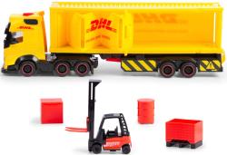 Dickie Auto DHL Volvo FH16 s vysokozdvižným vozíkem na baterie Světlo Zvuk