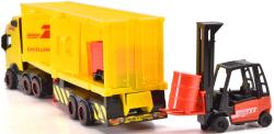 Dickie Auto DHL Volvo FH16 s vysokozdvižným vozíkem na baterie Světlo Zvuk