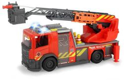 Dickie Auto hasičské Scania hasiči 35cm stříká vodu na baterie Světlo Zvuk