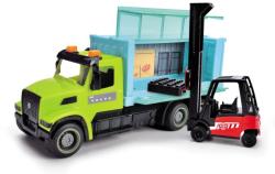 Dickie Auto nákladní Volvo VDH 300 AF na setrvačník set s doplňky 3 druhy