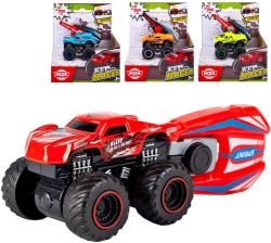 Dickie Auto off-road Key Racer velká kola set s vystřelovačem 4 druhy kov