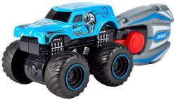 Dickie Auto off-road Key Racer velká kola set s vystřelovačem 4 druhy kov