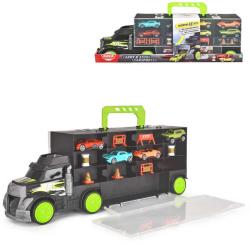 Dickie Auto transportér 43cm kufr 2v1 set se 4 autíčky a doplňky kov