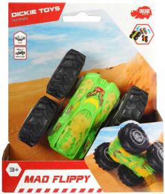 Dickie Auto trikové Mad Flippy velká kola překlápěcí 4 barvy plast