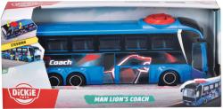 Dickie Autobus MAN Lions Coach volný chod s ovládáním předních kol