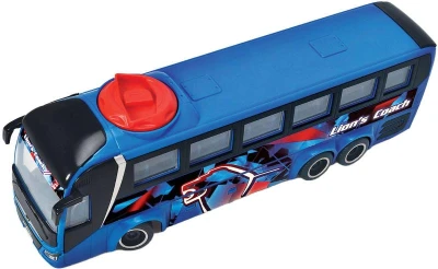 Dickie Autobus MAN Lions Coach volný chod s ovládáním předních kol