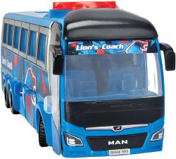 Dickie Autobus MAN Lions Coach volný chod s ovládáním předních kol