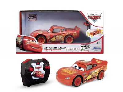 Jada RC auto Cars 3 Blesk McQueen Turbo Racer 1:24, na vysílačku