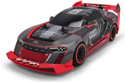 Dickie RC Auto Audi S1 E-Tron Quattro na diaľkové ovládanie 2,4GHz Turbo na batérie