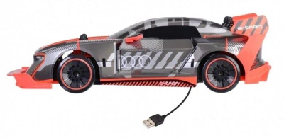 Dickie RC Auto Audi S1 E-Tron Quattro na diaľkové ovládanie 2,4GHz Turbo na batérie