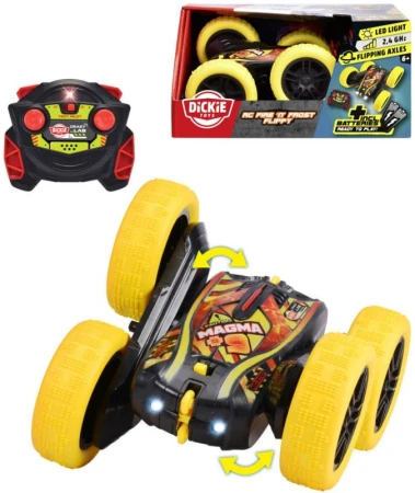 Dickie RC Auto Firen Frost Flippy trikové na vysílačku 2,4GHz na baterie Světlo Dickie RC Auto Firen Frost Flippy trikové na vysílačku 2,4GHz na baterie Světlo